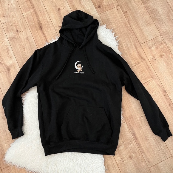 Unisex Yours Truly "To The Moon" Hoodie - Picture 1 of 5